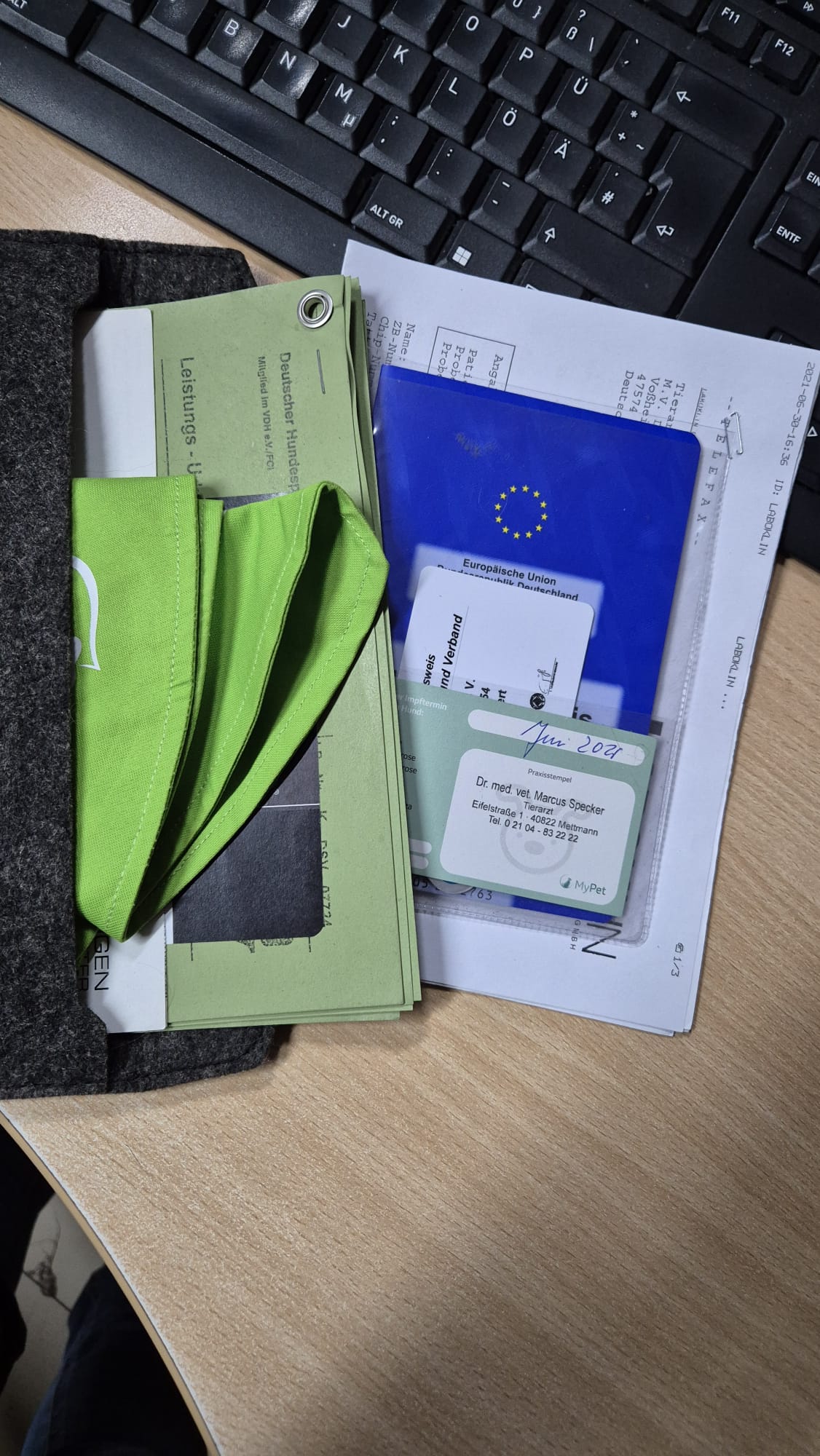 Mappe für Leistungsurkunde und alles Andere – Bild 2